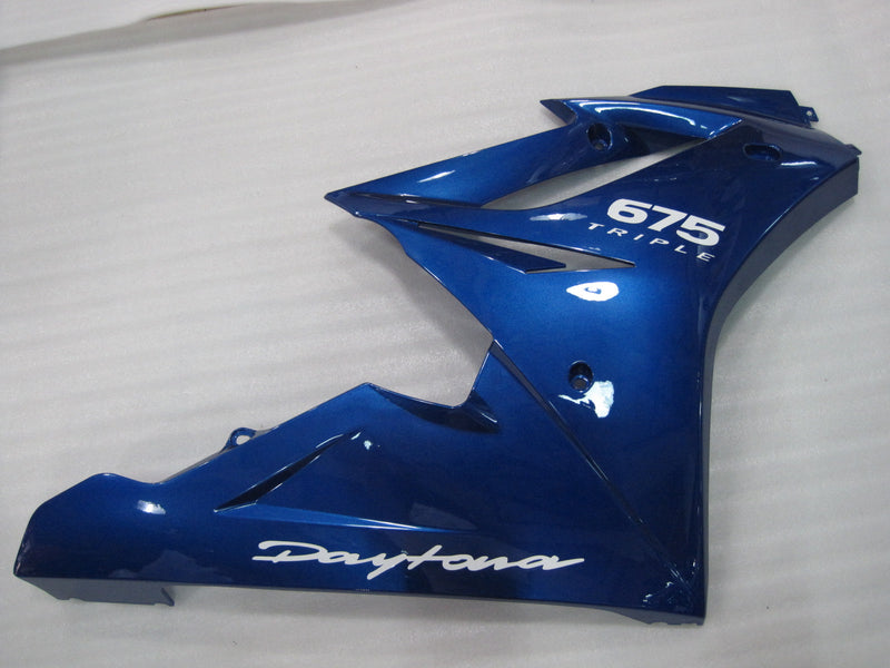 Carenados 2009-2012 Triumph Daytona 675 Azul Daytona Genérico