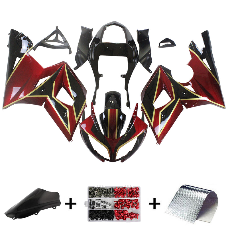 Amotopart Triumph Daytona 600 650 2002-2005 Kåpesett Body Plastic ABS