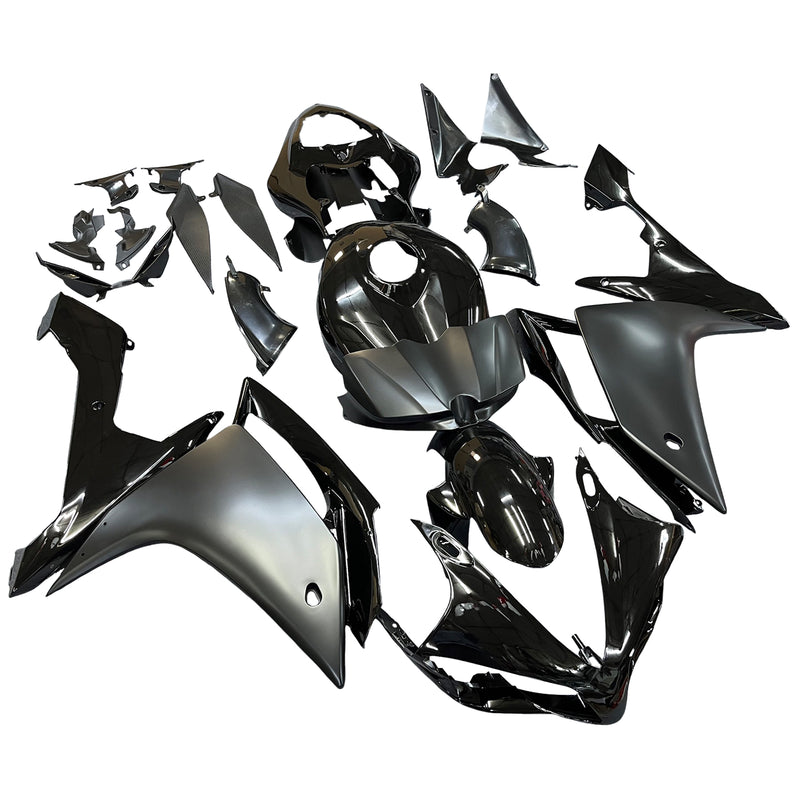 ABS Plastic Fairing Kit för Yamaha YZF R1 2007-2008 Glans Matt Svart Generic