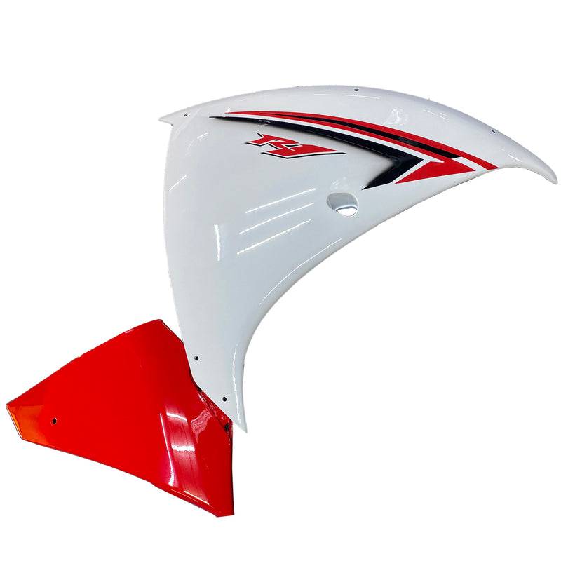 Carenado de plástico ABS moldeado por inyección para Yamaha YZF R1 2009-2011, color rojo y blanco genérico