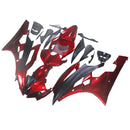 Ny röd svart formsprutad plastkåpa passform för Yamaha 2006 2007 YZF R6 Generic