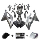 Kit de cuerpo de plástico de inyección de carenado para Yamaha YZF-R6 2008-2016 negro mate genérico