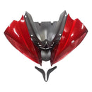 Verkleidungs-Einspritz-Kunststoff-Bodykit passend für Yamaha YZF-R6 2008–2016, matt, rot, schwarz, generisch