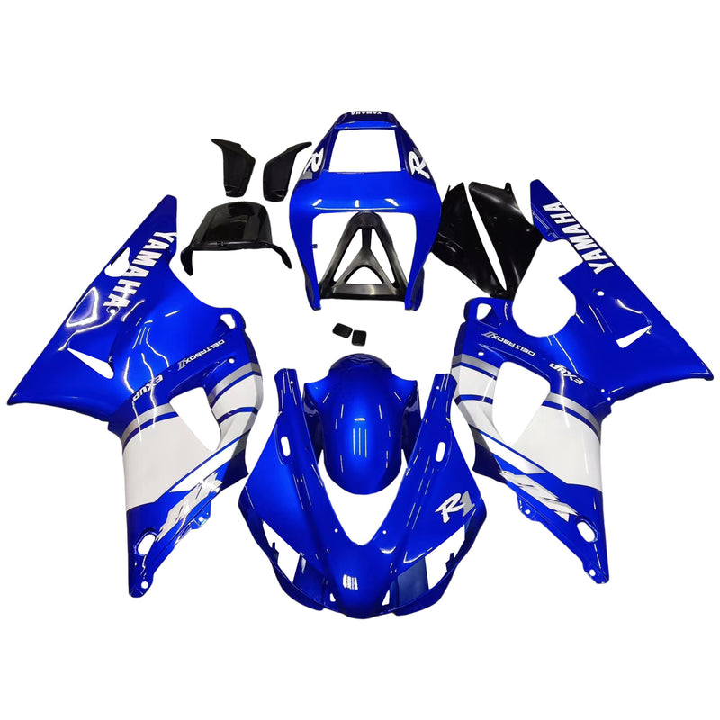 Fairings YZF 1000 R1 (1998-1999) Body Fairing ABS sprøytestøpt plastsett 12 farger Generisk