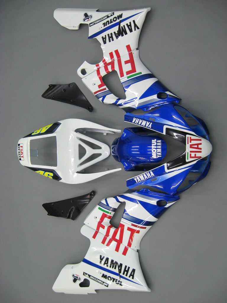 Fairings YZF 1000 R1 (1998-1999) Body Fairing ABS sprøytestøpt plastsett 12 farger Generisk