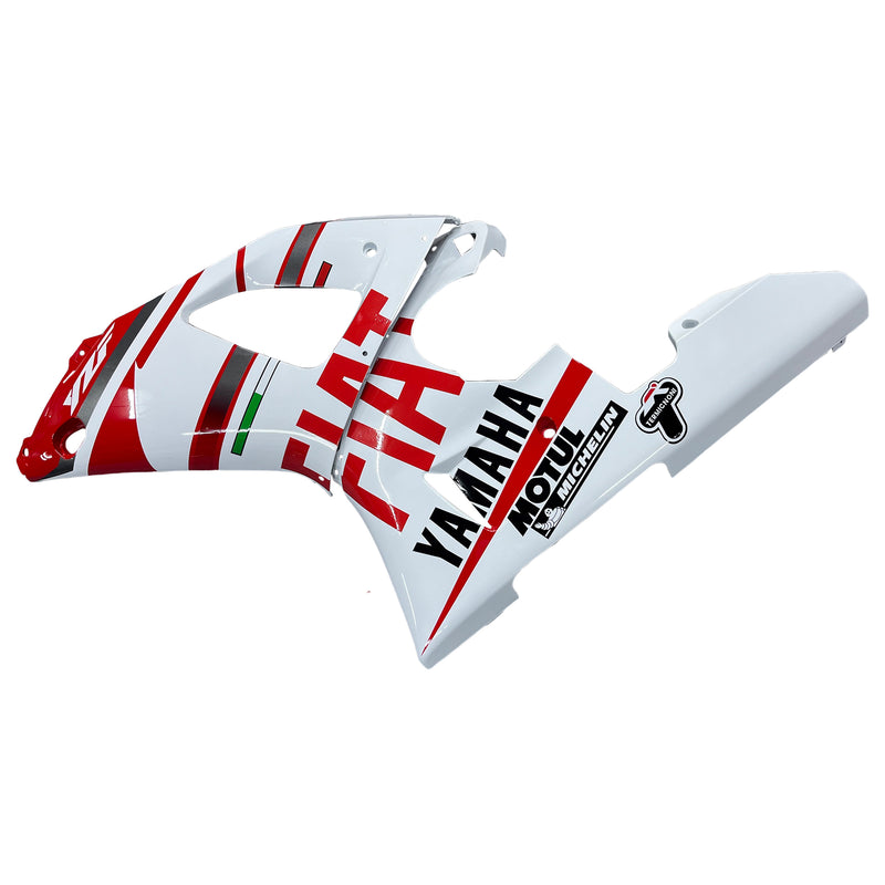 Fairings 1998-1999 Yamaha YZF-R1 Röd Vit Nr 46 FIAT R1 Racing Generic