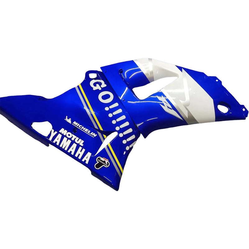 Owiewki 2000-2001 Yamaha YZF-R1 Niebiesko-białe nr 46 R1 Racing Generic