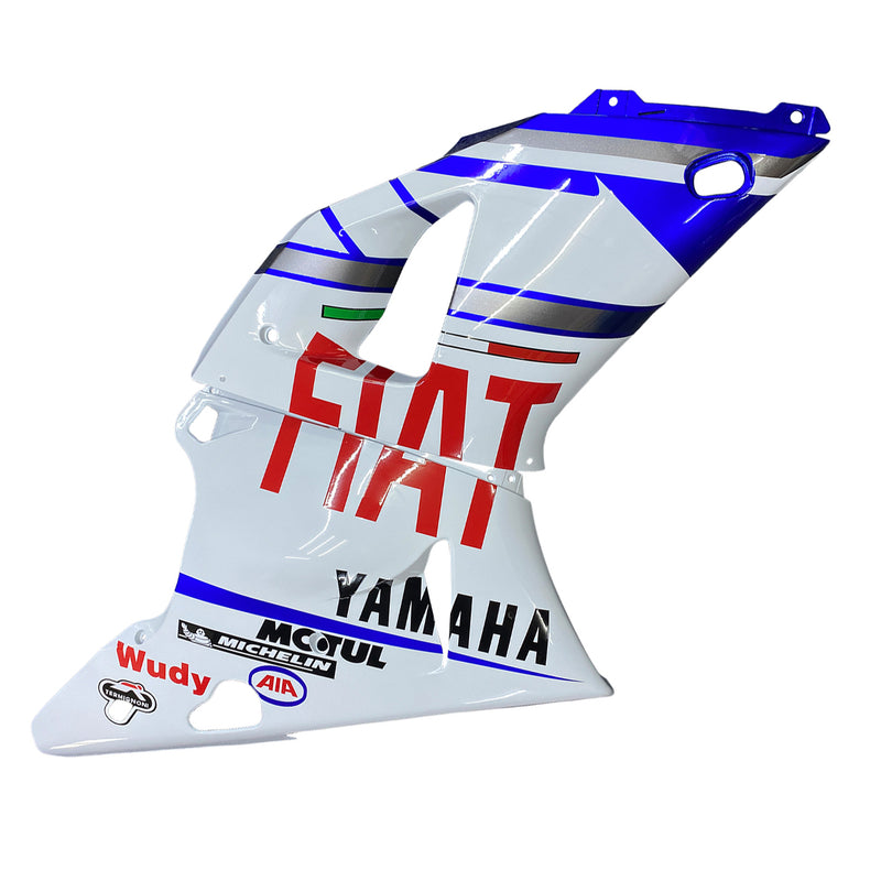 Fairings 2000-2001 Yamaha YZF-R1 Blå Hvit nr. 46 FIAT Racing Generic