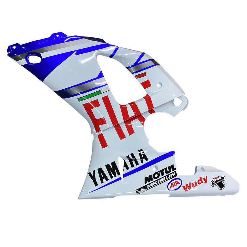 Fairings 2000-2001 Yamaha YZF-R1 Blå Hvit nr. 46 FIAT Racing Generic