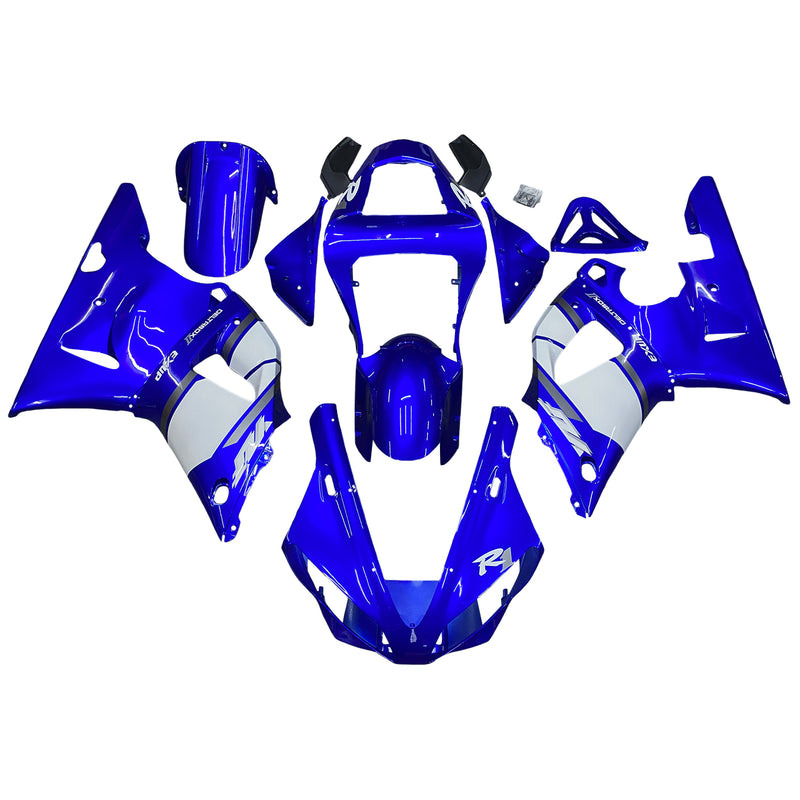 Kåpa set för Yamaha YZFR1 YZF-R1 YZF R1 2000-2001 Generic