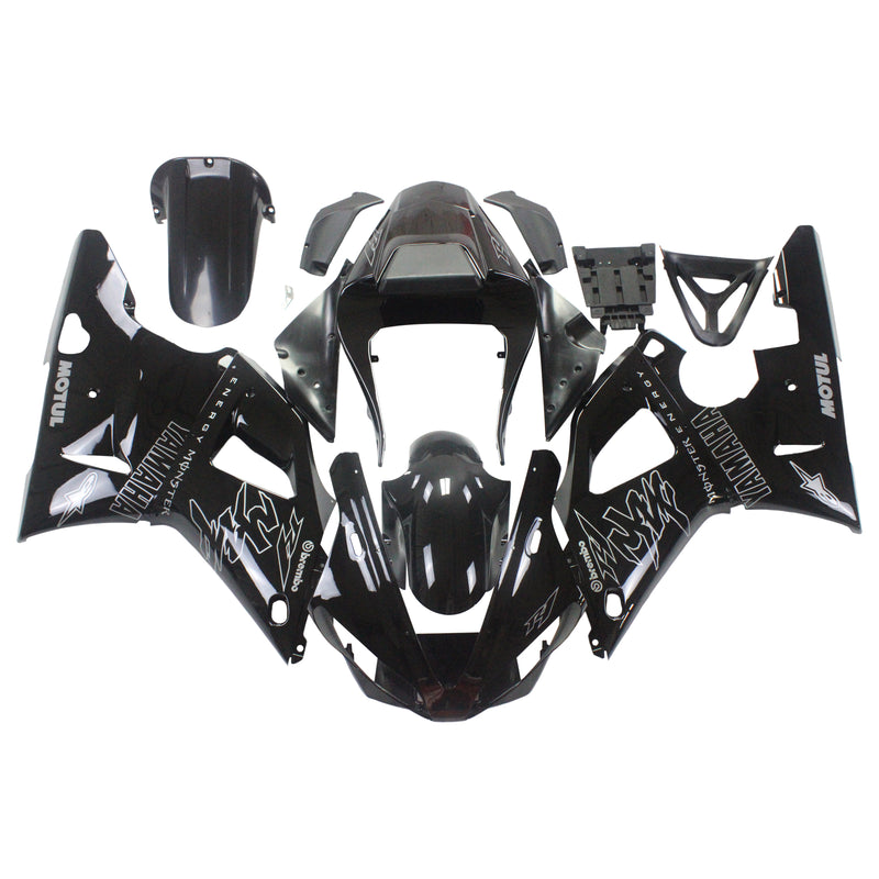 Injection fairing kit body laget av plast ABS egnet for Yamaha YZF 1000 R1 2000-2001 Generic