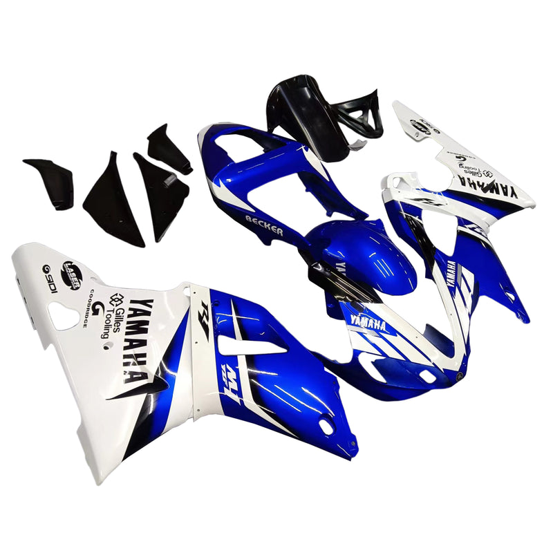 Conjunto de carenagens Amotopart Yamaha YZF 1000 R1 2000-2001, corpo, plástico, ABS