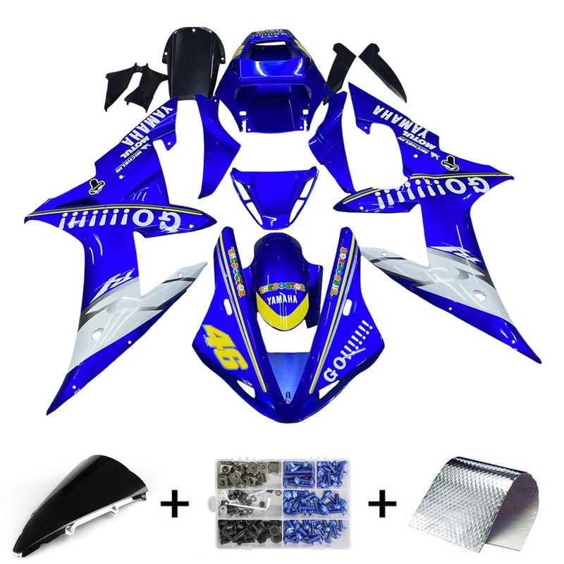 Carenados 2002-2003 Yamaha YZF-R1Blue No. 46 R1 Genérico