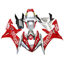 YZF 1000 R1 2002-2003 Korin suojakalvolle Punainen ABS Ruiskupuristusmuovisarja Generic