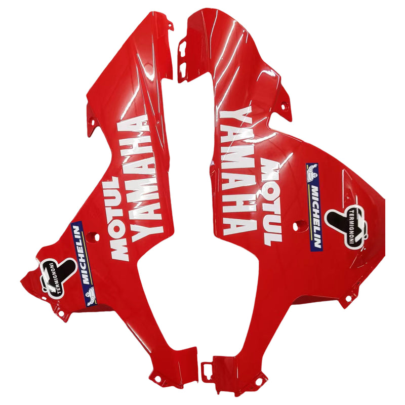 Fairings 2002-2003 Yamaha YZF-R1 Red Silver Fortuna Racing Generic