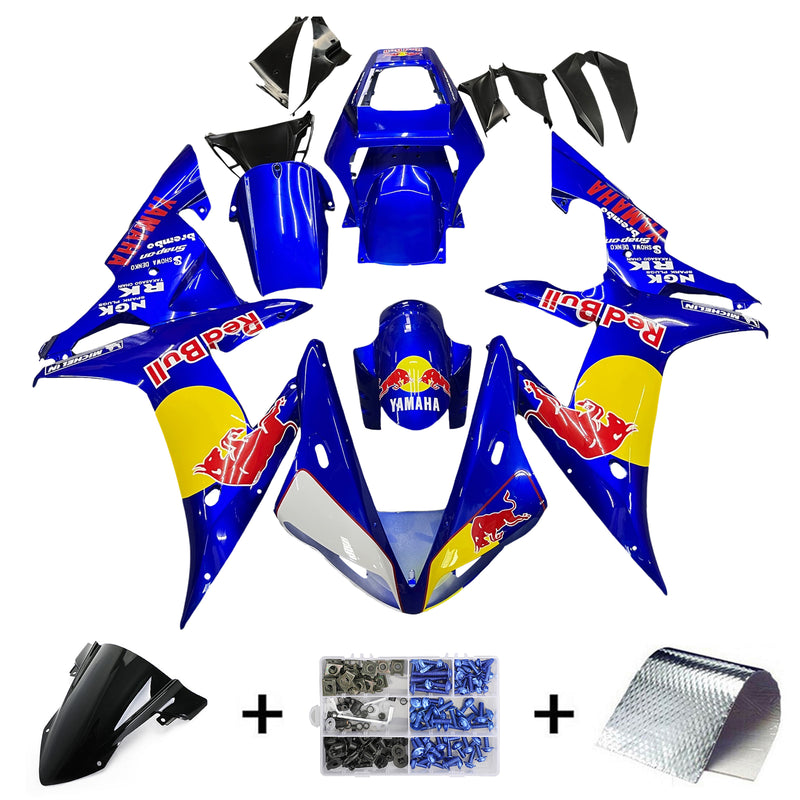 Kåpesett for Yamaha YZF 1000 R1 2002-2003 Generisk