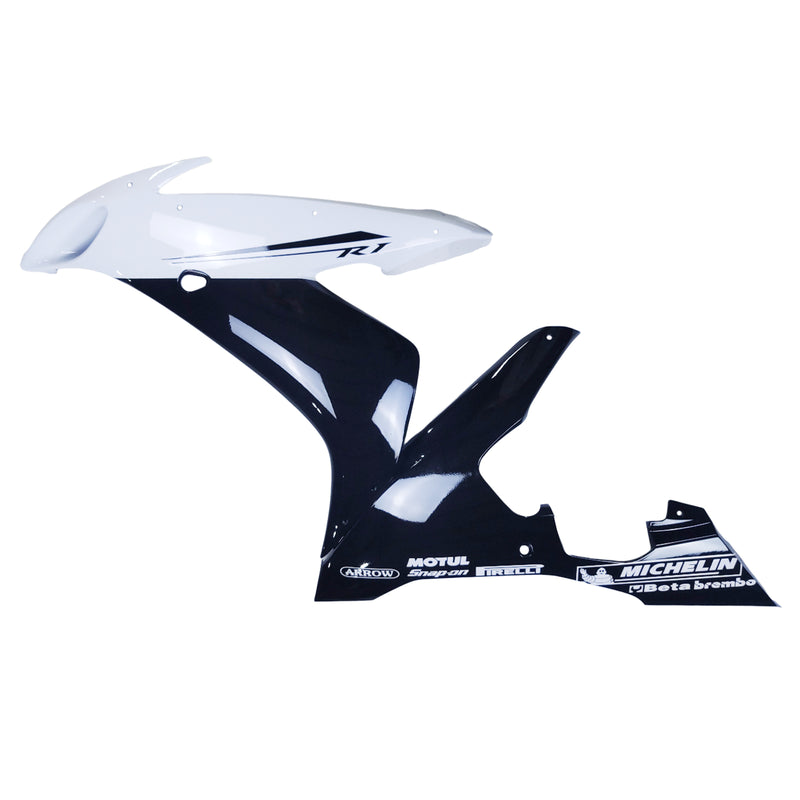 Fairings 2004-2006 Yamaha YZF-R1 Svart Vit R1 Racing Generic