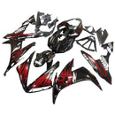 Verkleidungen 2004-2006 Yamaha YZF-R1 Black &amp; Red Flame R1 Generic