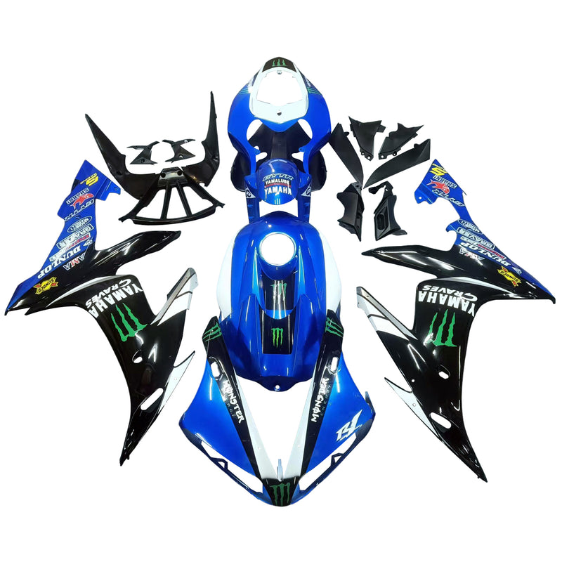 Kit de carenagem Amotopart para Yamaha YZF 1000 R1 2004-2006 carroceria de plástico ABS