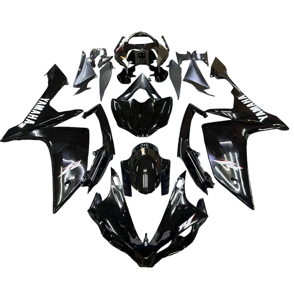 Fairings 2007-2008 Yamaha YZF-R1 All Black R1 Generisk