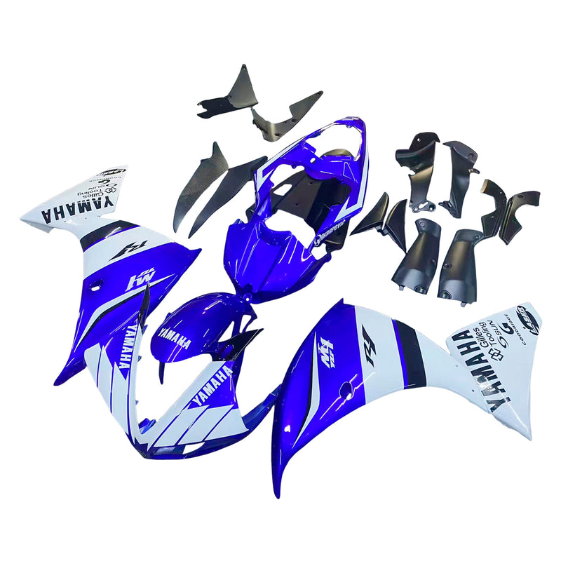 Fairings 2009-2011 Yamaha YZF-R1 Blå Vit R1 Racing Generic