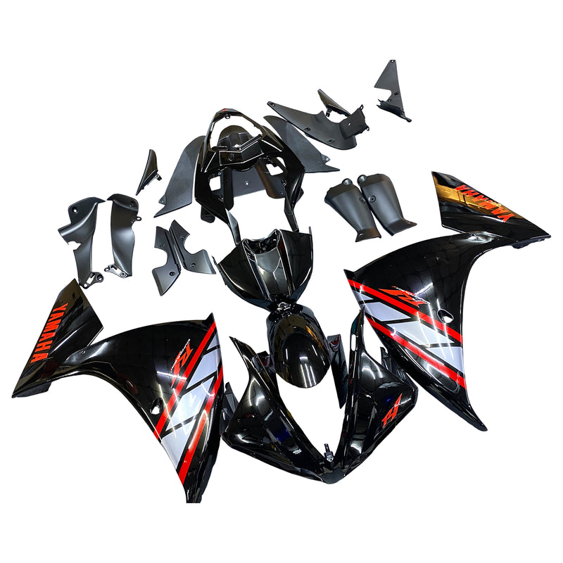 Amotopart Yamaha YZF 1000 R1 2009-2011 Juego de carenado, carrocería, plástico, ABS