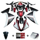 Amotopart Yamaha YZF 1000 R1 2009-2011 kåbesæt, krop, plastik, ABS