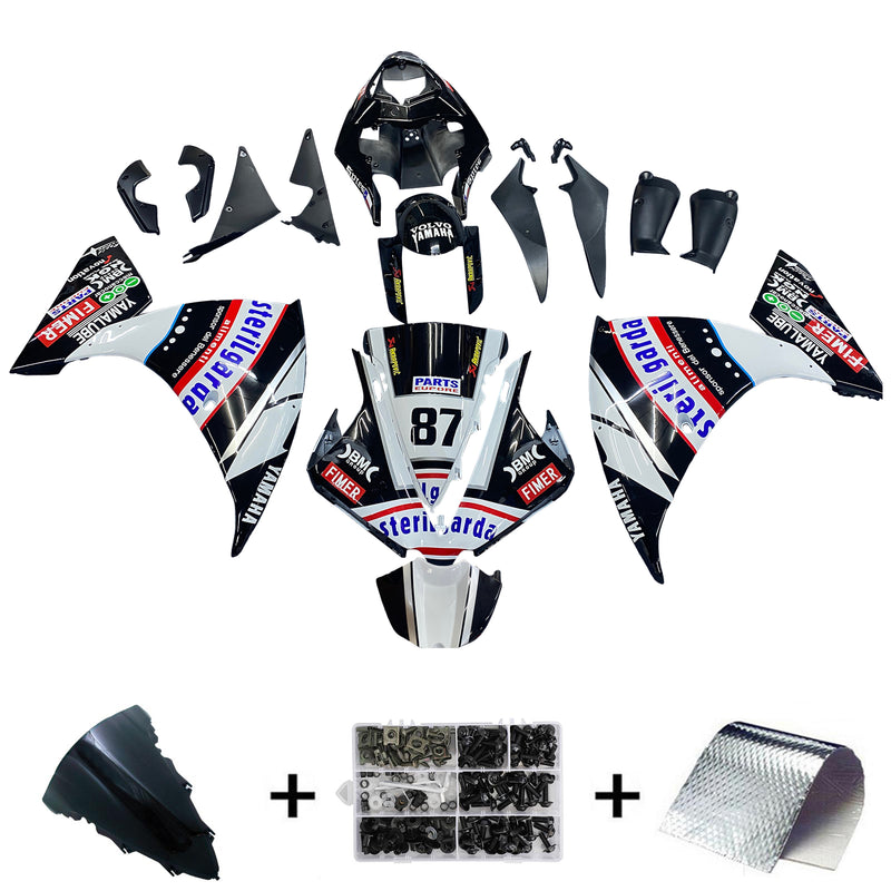 Kit de carenagem para Yamaha YZF 1000 R1 2012-2014 Genérico