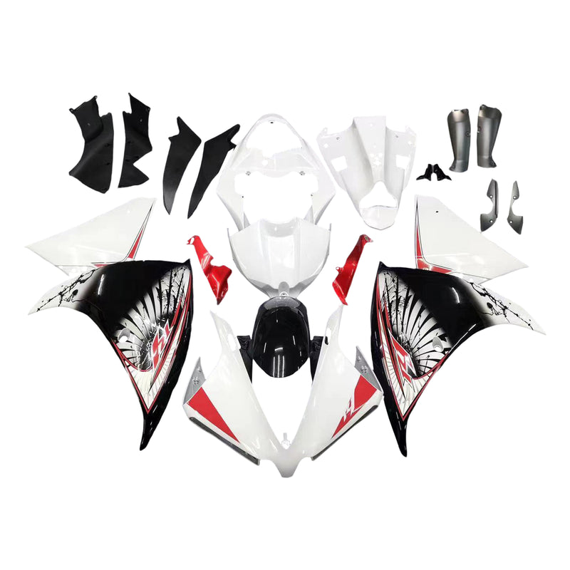 Amotopart kåpa set för Yamaha YZF 1000 R1 2012-2014, kropp, plast, ABS