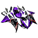 2012-2014 Yamaha YZF-R1 indsprøjtningsbeklædningssæt krop plastik ABS