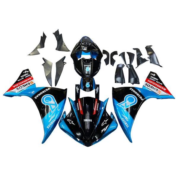 Zestaw owiewek wtryskowych Yamaha YZF-R1 na lata 2012-2014, korpus z tworzywa ABS