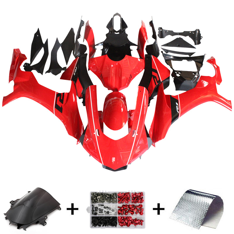 Amotopart Juego de carenado para Yamaha YZF 1000 R1 2015-2019, carrocería, plástico, ABS