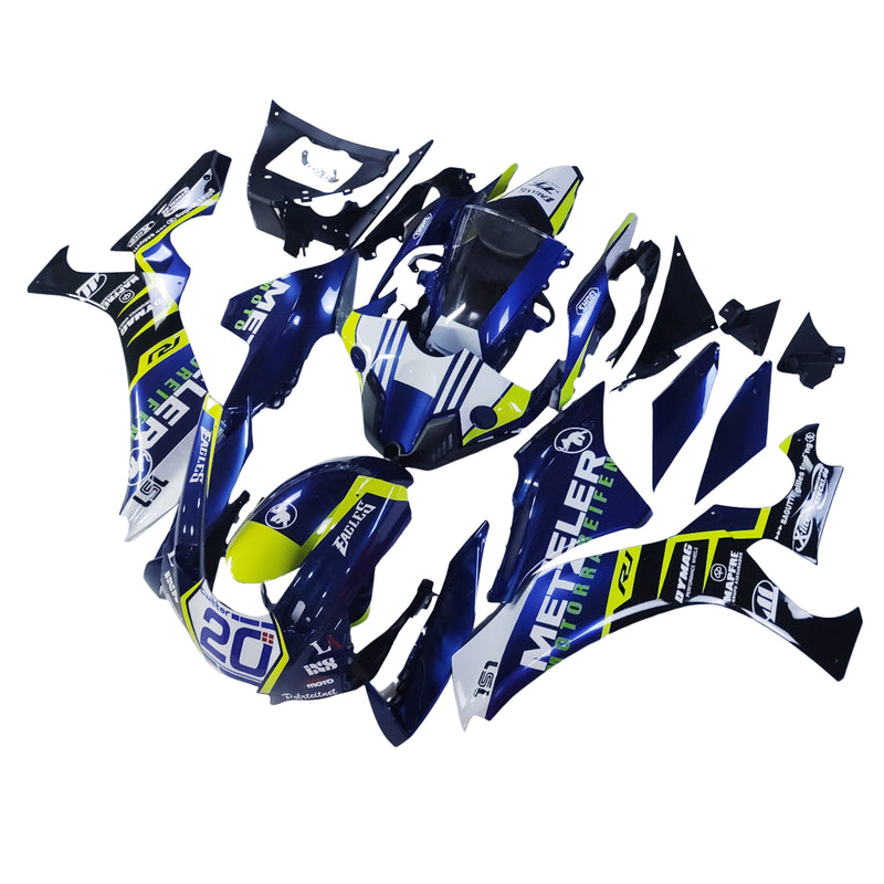 Amotopart kåpesett for Yamaha YZF 1000 R1 2015-2019, kropp, plast, ABS