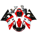 Fairings 1998-2002 Yamaha YZF-R6 Rød Sort R6 Generisk