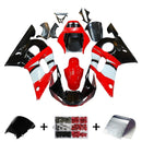 Fairings 1998-2002 Yamaha YZF-R6 Rød Sort R6 Generisk