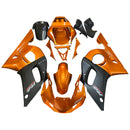 Amotopart Verkleidungsset für Yamaha YZF 600 R6 1998–2002, Karosserie, Kunststoff, ABS