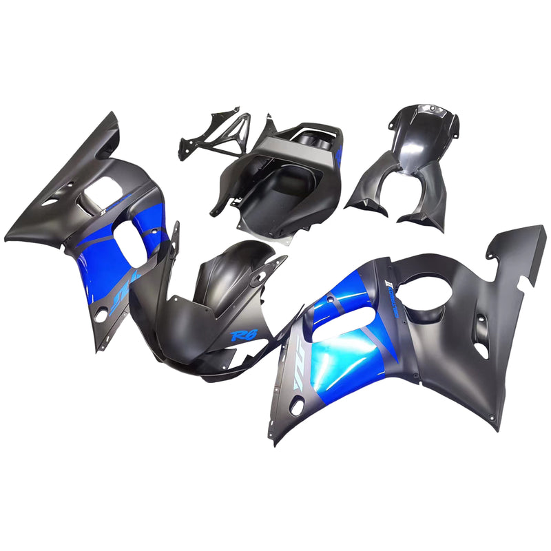 Amotopart kåpa set för Yamaha YZF 600 R6 1998-2002, kropp, plast, ABS