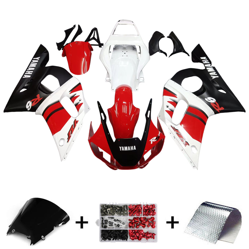 Kåpa set till Yamaha YZF 600 R6 1998-2002 Generic