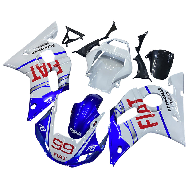 Kåpesett for Yamaha YZF 600 R6 1998-2002 Generisk