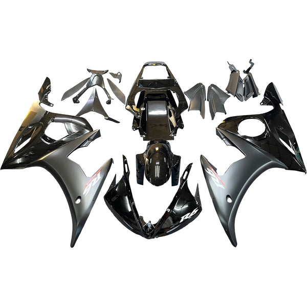 Yamaha YZF-R6 YZF R6 2003-2004 Black Generic Fairing Kit