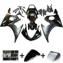 Yamaha YZF-R6 YZF R6 2003-2004 Kit de carenado genérico negro