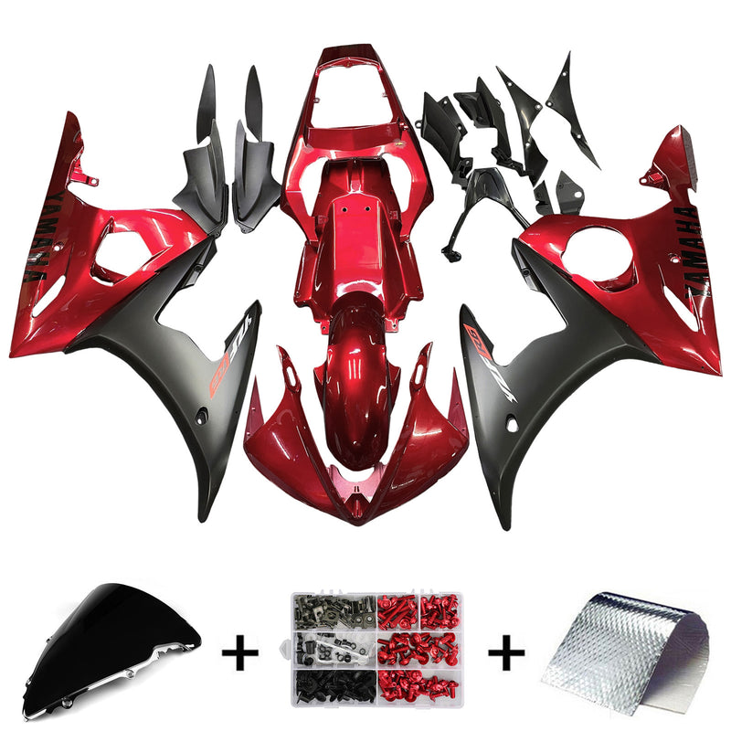 Kit de carenagem para Yamaha YZF 600 R6 2003-2004 R6S 2006-2009