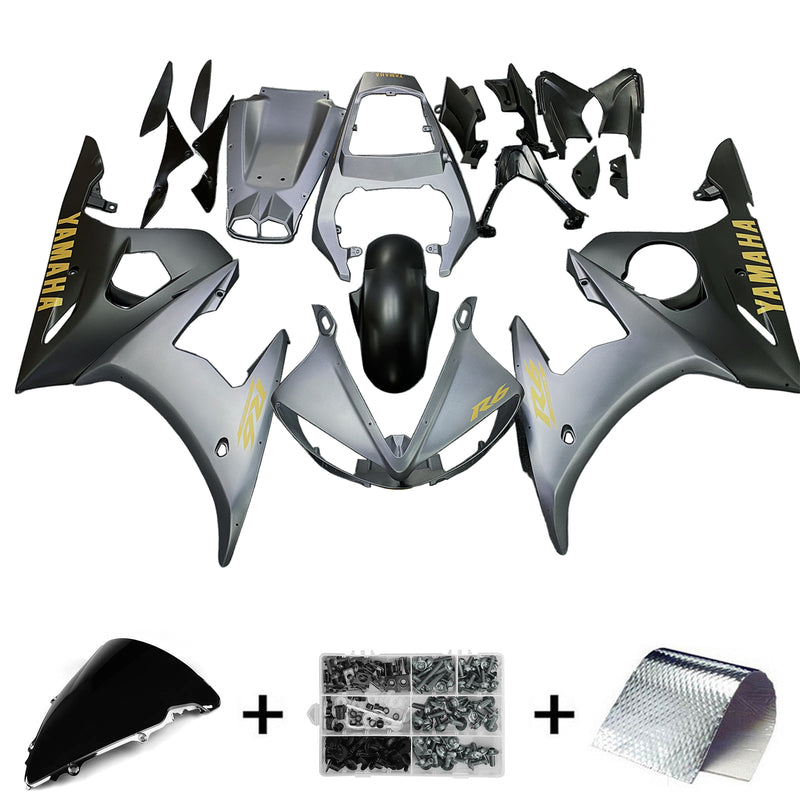 Kåpa kit för Yamaha YZF 600 R6 2003-2004, R6S 2006-2009