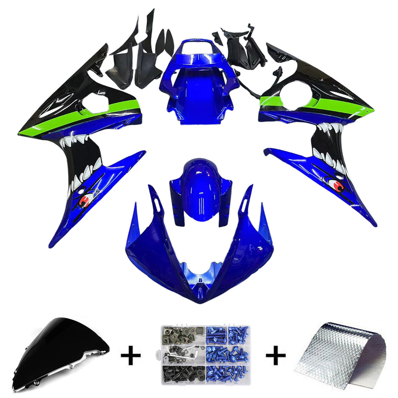 Kit de carenagem para Yamaha YZF 600 R6 2003-2004 Genérico