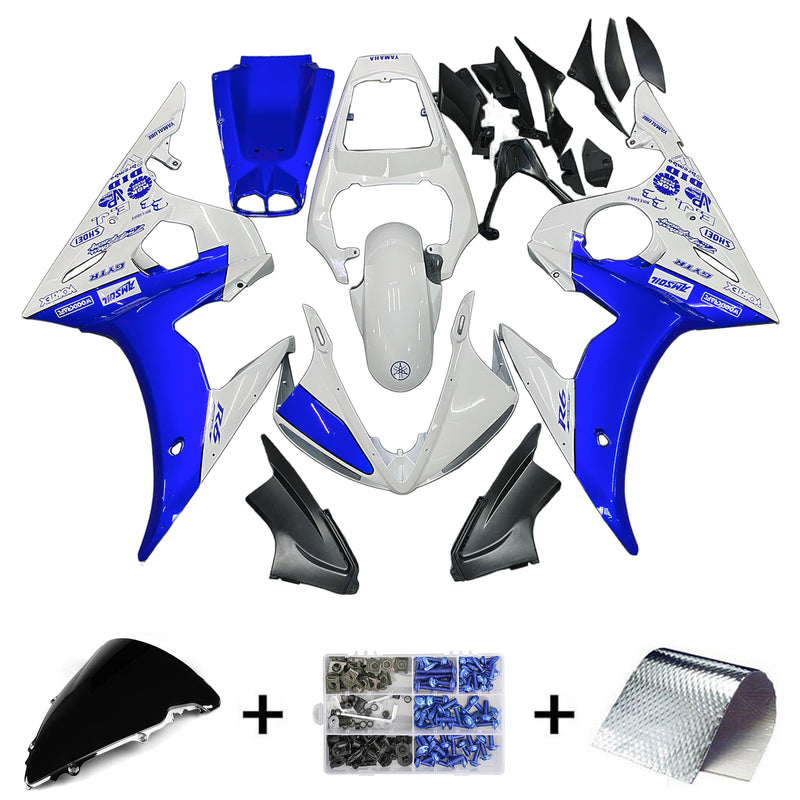 Kåpa kit för Yamaha YZF 600 R6 2003-2004, R6S 2006-2009