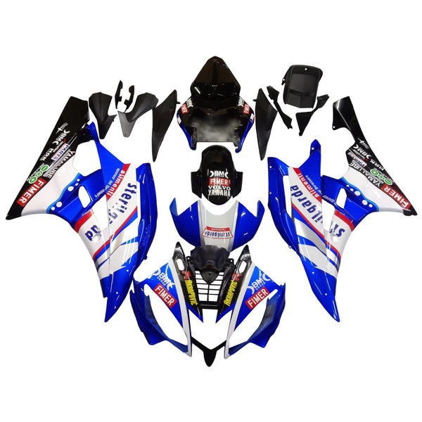 Fairings 2006-2007 Yamaha YZF-R6 Blå Svart Sterilgard R6 Generisk