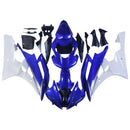 Verkleidungen 2006-2007 Yamaha YZF-R6 Blau &amp; Weiß R6 Generic