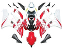 Fairings 2006-2007 Yamaha YZF-R6 Hvid Rød