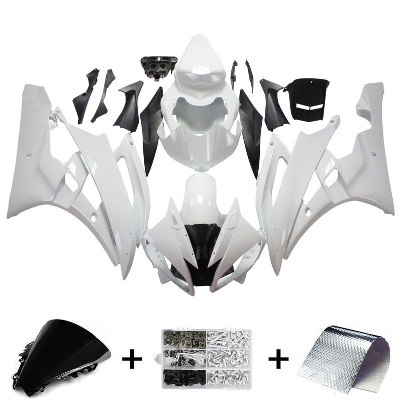 Kit de carenagem para Yamaha YZF 600 R6 2006-2007 Genérico