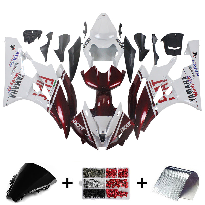 Kit de carenagem para Yamaha YZF 600 R6 2006-2007 Genérico